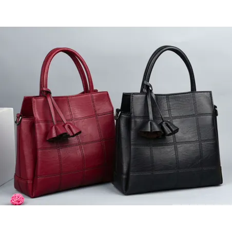 Genuine leather handtas schoudertasTassen
