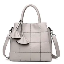 Genuine leather shoulder crossbody bag