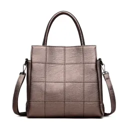 Genuine leather shoulder crossbody bag