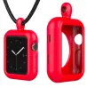 Apple Watch 1/2/3/4 / 38mm / 44mm serie - coperchio cassa in silicone con collana