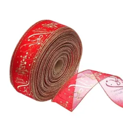Christmas tree decoration ribbon 200cm