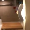 ApliquesLED luz de noche recargable USB con sensor de movimiento