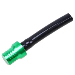 Tuyau d'haleine de réservoir de carburant de moto en aluminium