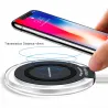 iPhone X 6S 7 8 Plus & Android universell Qi trådlös laddare