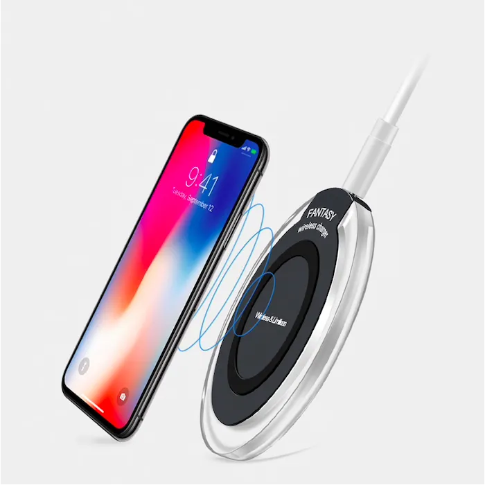 iPhone X 6 6S 7 8 Plus und Android universal Qi drahtloser Ladegerät