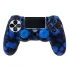 PS4 Pro Slim Controller skull silicone gamepad cover case & 2 joystick capsController