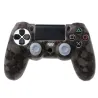PS4 Pro Slim Controller teschio silicone gamepad cover caso & 2 joystick caps