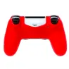 PS4 Pro Slim Controller teschio silicone gamepad cover caso & 2 joystick caps