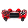 PS4 Pro Slim Controller teschio silicone gamepad cover caso & 2 joystick caps