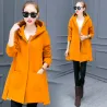 Veste longue veste polaire