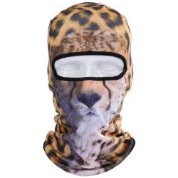 3D-eläinten tuulivoima balaklava täydellinen kasvojen maski