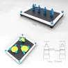 EleksMaker EleksFix & 4 pilares quadro de suporte de placa PCB magnética