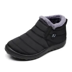 Men's anti-skid warm ankle boots waterproof