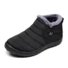 Men's anti-skid warm ankle boots waterproof