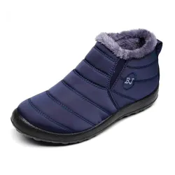 Bottes anti-skid chaudes pour hommes étanches