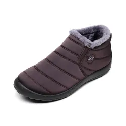 Men's anti-skid warm ankle boots waterproof