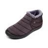 Men's anti-skid warm ankle boots waterproof