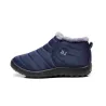 Bottes anti-skid chaudes pour hommes étanches