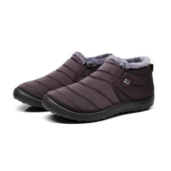 Men's anti-skid warm ankle boots waterproof