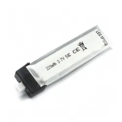 220mAh 3,7V 1S 50C lipo akku virtsa Inductrix Tiny Whoop RC Quadcopter