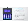 XTAR VC4 batteriladdare 20700 18650 21700 14650 17335 17670 18490 10440 14500 16340 17500 18350 18700 22650 25500 32650