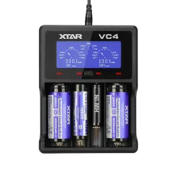 Chargeur de batterie XTAR VC4 20700 18650 21700 14650 17335 17670 18490 10440 14500 16340 17500 18350 18500 18700 22650 25500 32