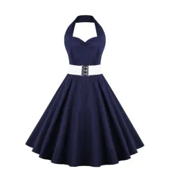 VestidosMás tamaño vestido retro vintage