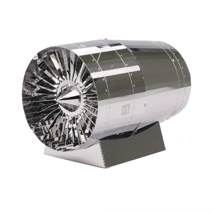 3D turbine engine metal puzzle