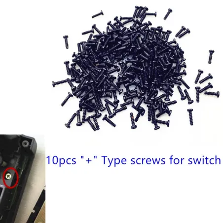 Nintendo Switch Cross + tyypin ruuvit 10 pc