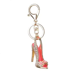 Crystal high heel shoe - Keychain