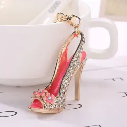 Crystal High Heel Shoe, tunnetuin esittäjä keychain
