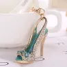 Crystal high heel shoe - keychain