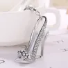 Crystal high heel shoe - keychain