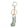Crystal high heel shoe - keychain