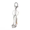 Crystal high heel shoe - keychain