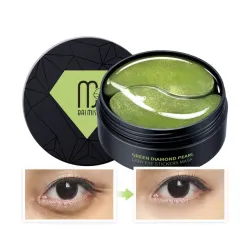 Collagen perla diamante gel patchs antirughe faccia & mascherina occhio