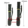 9000lm T6 L2 Led zoombar fackla cykel ljus lampa
