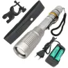 9000lm T6 L2 Led zoomable pyörävalaisin