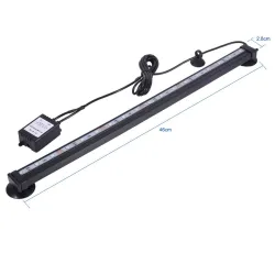 AcuarioAcuario / tanque de pescado - lámpara de burbuja de aire - RGB - control remoto - luz de la barra LED