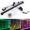 Akvaario / kalasäiliö - ilmakupla lamppu - RGB - etäinen - LED baari valo