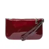 Elegante glänzende Ledertasche Set aus 3 Stück
