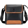 Äkta läder axel & crossbody väska