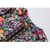 Floral Design Multicolor elegantti lyhyt takki