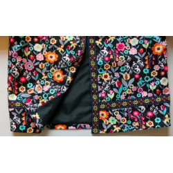Floral Design Multicolor elegantti lyhyt takki