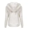 Hoodies & JerséisChaqueta con capucha suave con cremallera