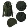 Veste à capuche molle avec fermeture éclair