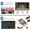 Android 9 - DIN-2 bilradio - 7 '' pekskärm GPS - Bluetooth - FM - WIFI - MP3 - Mirrorlink
