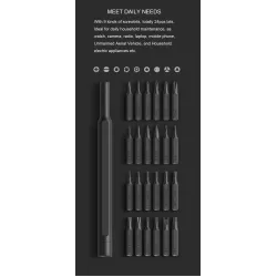 Xiaomi Mijia 24 1 Tarkkuus Steel Magnetic Bits Screwdrivers Asetettu