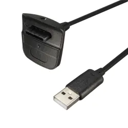 Xbox 360 wired controller 4800mAh battery pack & charging cable