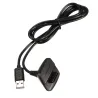 Xbox 360 wired controller 4800mAh battery pack & charging cable